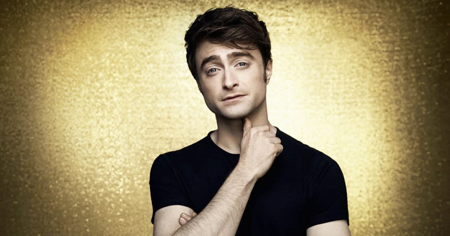 Daniel Radcliffe em ensaio para revista Empire no início de 2021