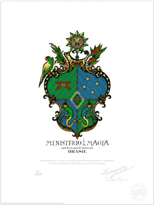 Nova coleção de posters do studio MinaLima para o terceiro filme Os Segredos de Dumbledore.