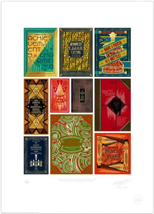 MinaLima: New poster collection from studio for the third movie The Secrets of Dumbledore.